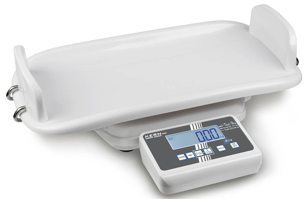 Kern MBC 20K10M Babywaage digital Wägebereich (max.)=20kg Weiß Eichfähig