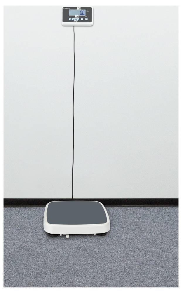 Kern Personenwaage digital Wägebereich (max.)=250kg Grau, Weiß Eichfähig, Kalibrierbar