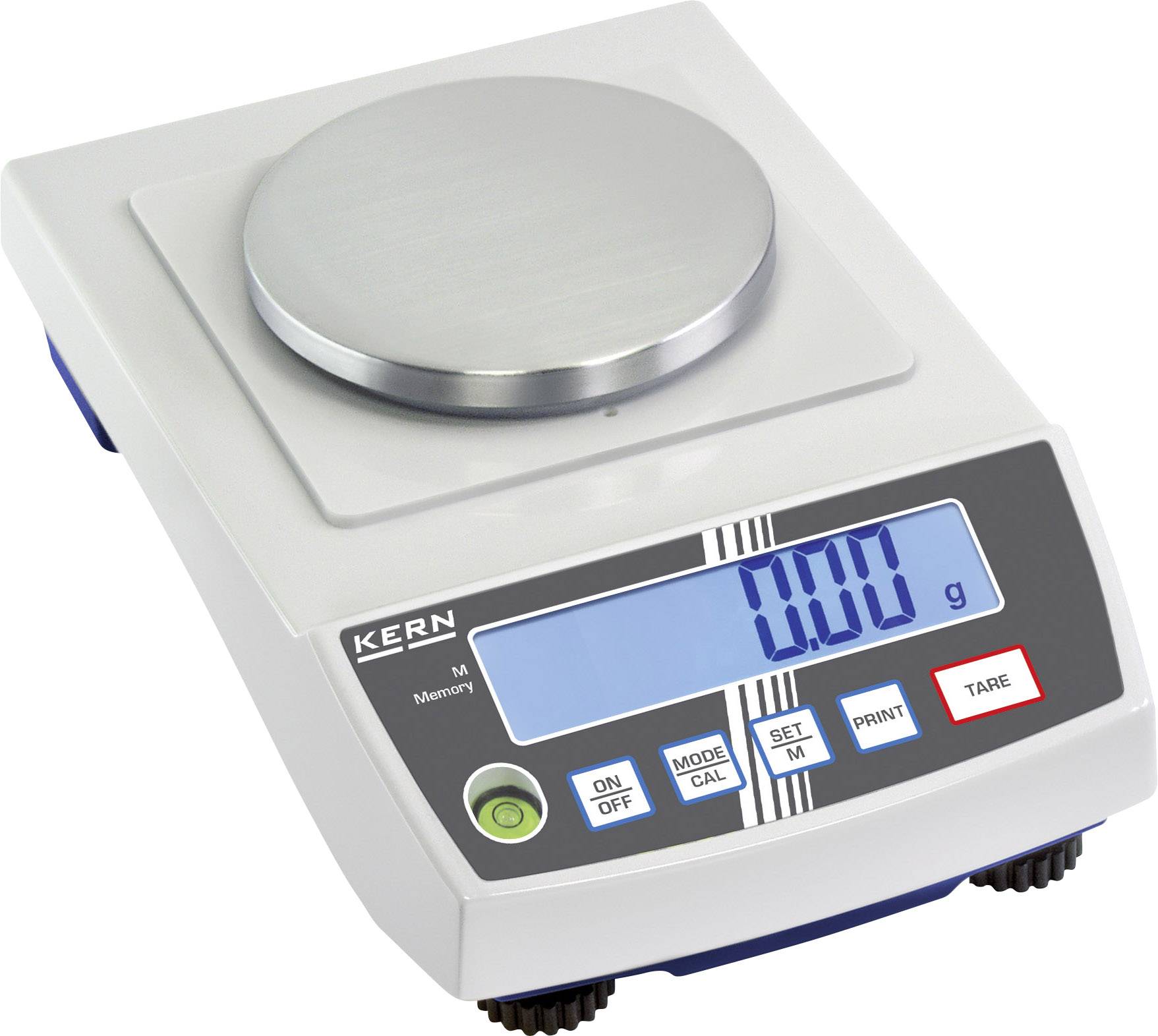 Kern PCB 200-2 Präzisionswaage Wägebereich (max.) 200g Ablesbarkeit 0.01g netzbetrieben, batteriebetrieben, akkubetrieben Silber