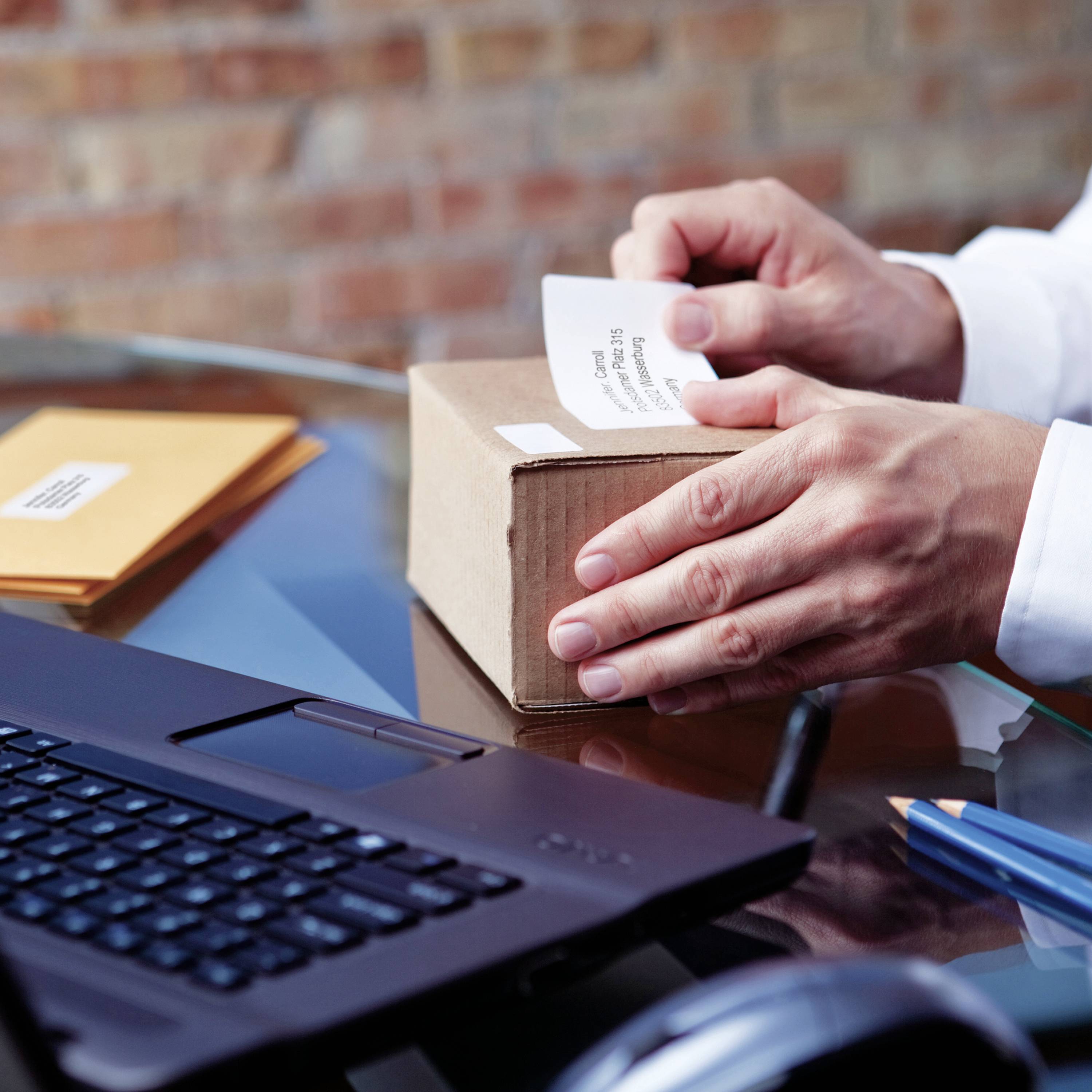 DYMO Etiketten Rolle 99014 S0722430 101 x 54mm Papier Weiß 220 St. Permanent haftend Versand-Etiketten