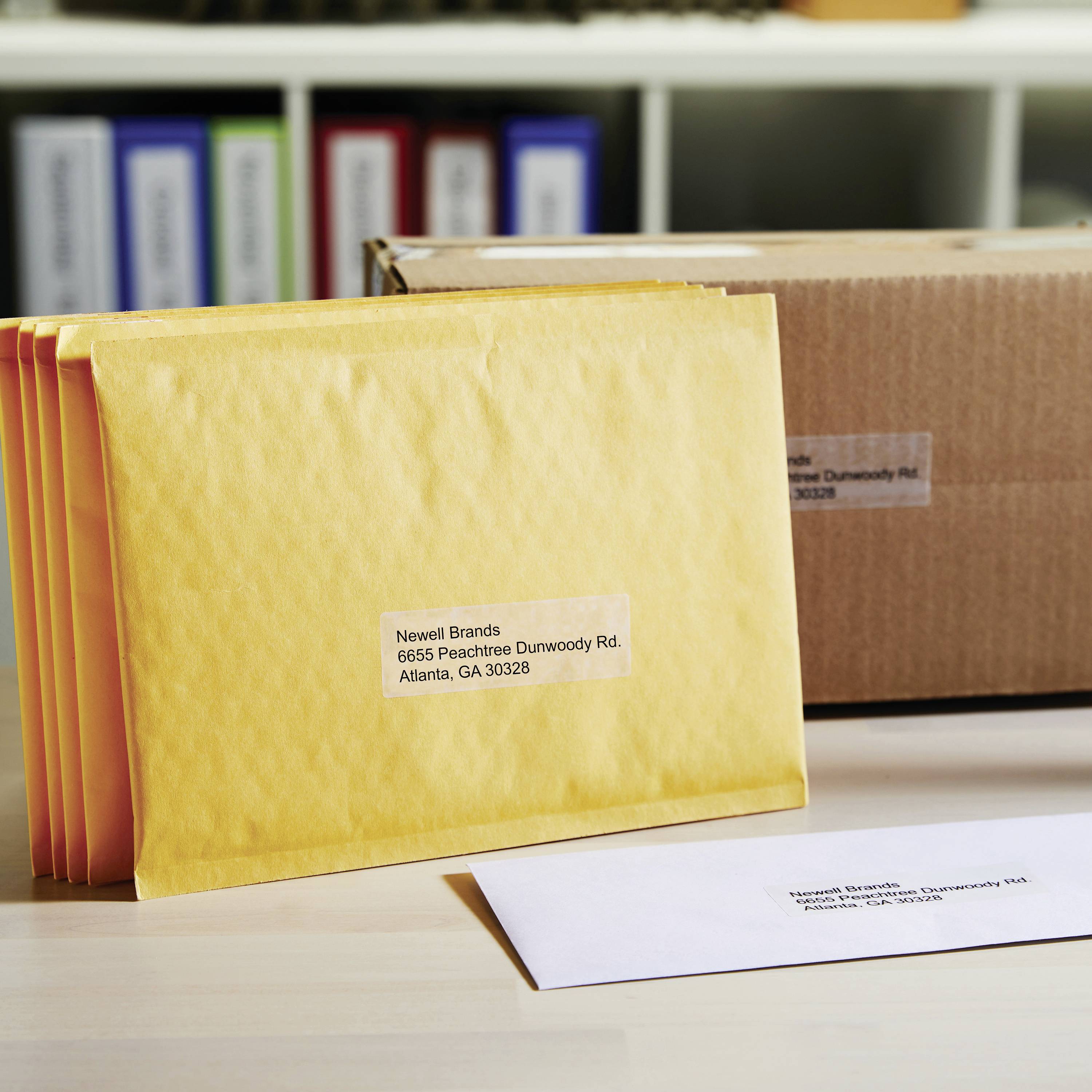 DYMO Etiketten Rolle 99013 S0722410 89 x 36mm Folie Transparent 260 St. Permanent haftend Adress-Etiketten