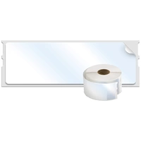 DYMO Etiketten Rolle 99013 S0722410 89 x 36mm Folie Transparent 260 St. Permanent haftend Adress-Etiketten DYMO Etiketten Rolle 99013 S0722410 89 x 36mm Folie Transparent 260 St. Permanent haftend Adress-Etiketten