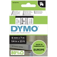 DYMO Schriftband D1 43610 Bandfarbe: Transparent Schriftfarbe:Schwarz 6mm 7m DYMO Schriftband D1 43610 Bandfarbe: Transparent Schriftfarbe:Schwarz 6mm 7m