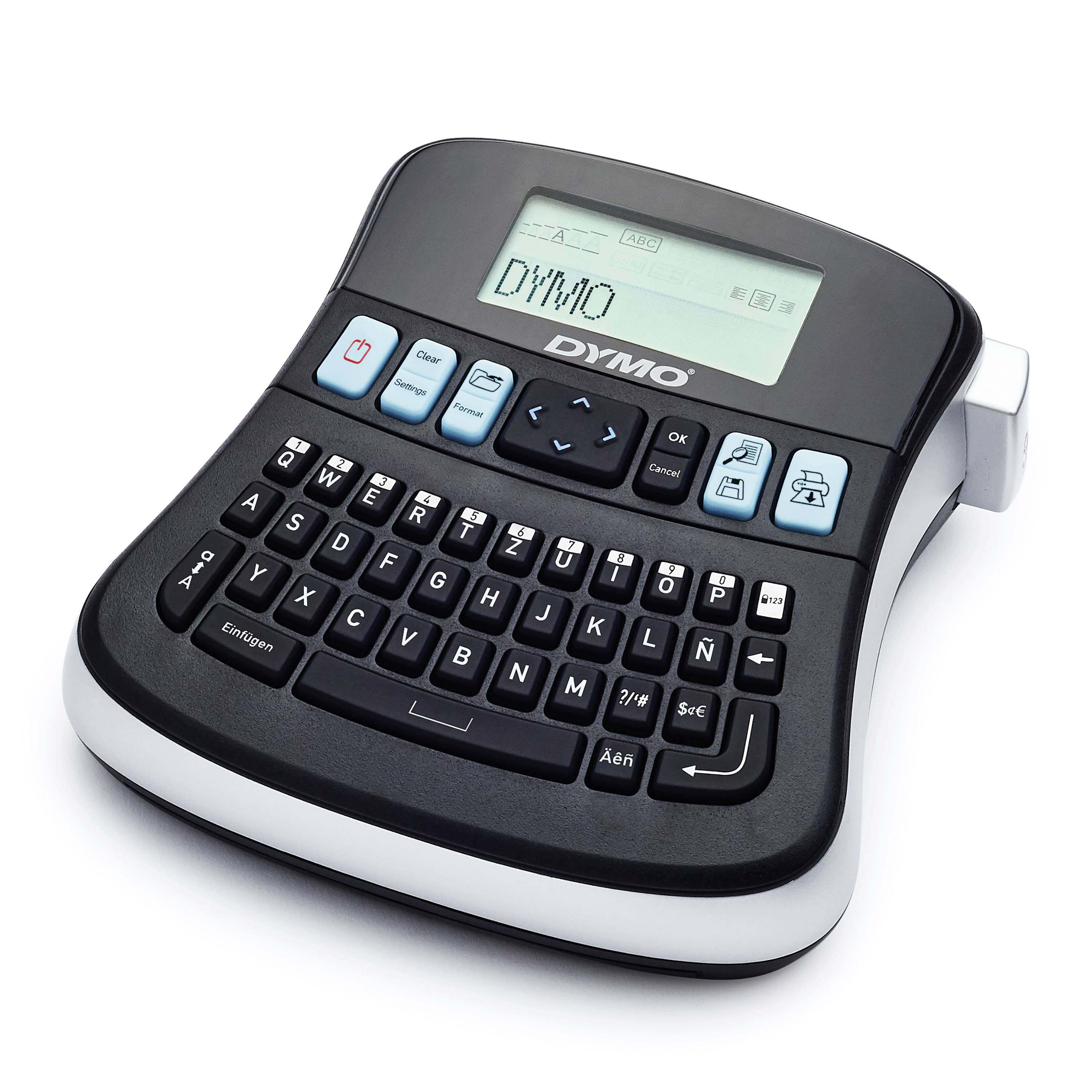 DYMO LabelManager 210D+ Beschriftungsgerät Geeignet für Schriftband: D1 6 mm, 9 mm, 12mm