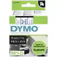 DYMO Schriftband D1 40914 Bandfarbe: Weiß Schriftfarbe:Blau 9mm 7m DYMO Schriftband D1 40914 Bandfarbe: Weiß Schriftfarbe:Blau 9mm 7m