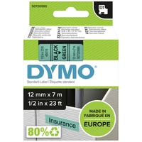 DYMO Schriftband D1 45019 Bandfarbe: Grün Schriftfarbe:Schwarz 12mm 7m DYMO Schriftband D1 45019 Bandfarbe: Grün Schriftfarbe:Schwarz 12mm 7m