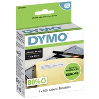 DYMO Etiketten Rolle 11352 S0722520 54 x 25mm Papier Weiß 500 St. Permanent haftend Universal-Etiketten DYMO Etiketten Rolle 11352 S0722520 54 x 25mm Papier Weiß 500 St. Permanent haftend Universal-Etiketten