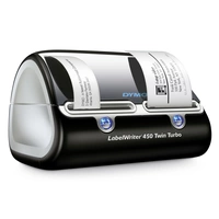 DYMO LabelWriter 450 Twin Turbo Etiketten-Drucker Thermodirekt 300 x 600 dpi Etikettenbreite (max.): 56mm USB DYMO LabelWriter 450 Twin Turbo Etiketten-Drucker Thermodirekt 300 x 600 dpi Etikettenbreite (max.): 56mm USB