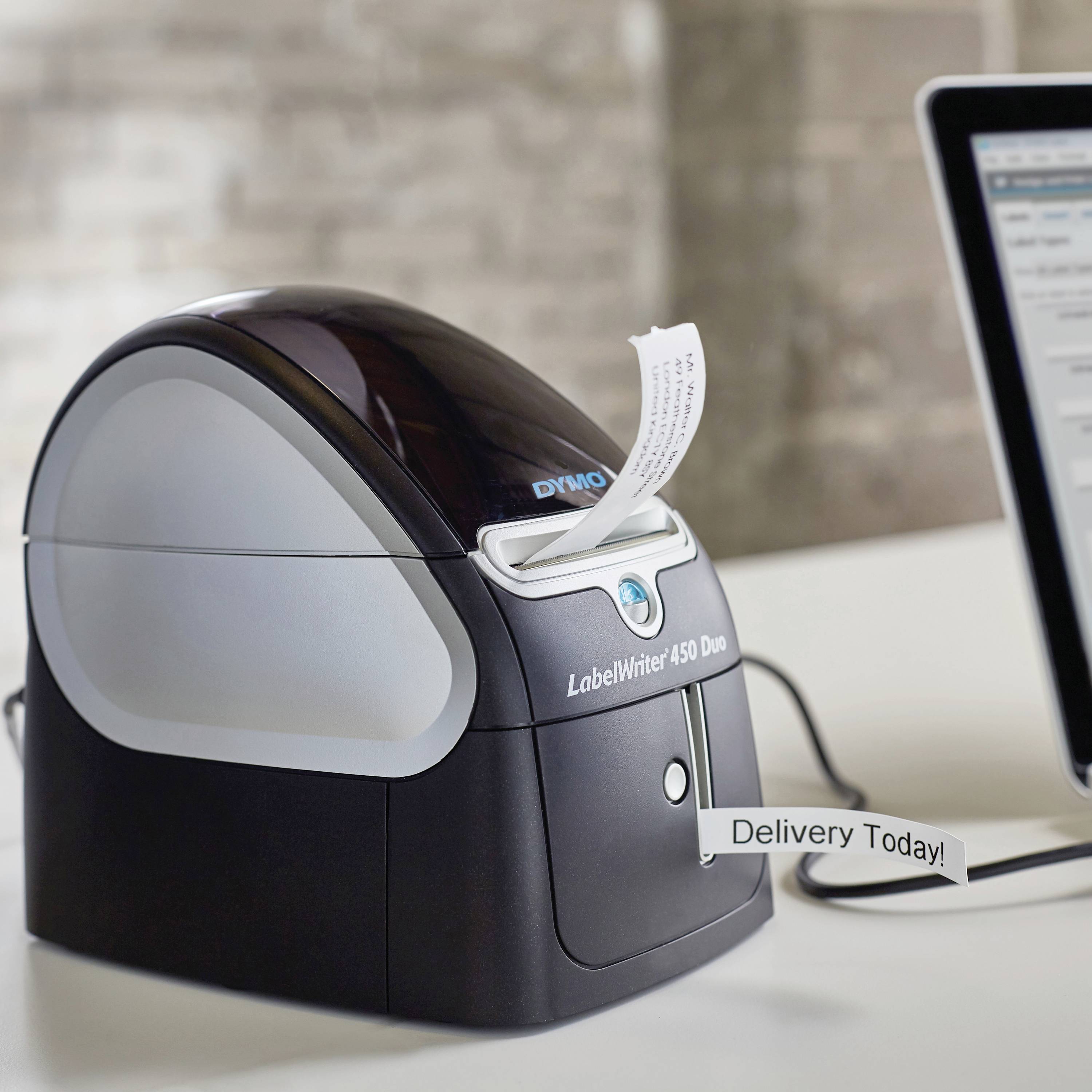 DYMO LabelWriter 450 Duo Etiketten-Drucker Thermodirekt 300 x 600 dpi Etikettenbreite (max.): 56 mm USB
