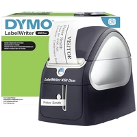 DYMO LabelWriter 450 Duo Etiketten-Drucker Thermodirekt 300 x 600 dpi Etikettenbreite (max.): 56mm USB DYMO LabelWriter 450 Duo Etiketten-Drucker Thermodirekt 300 x 600 dpi Etikettenbreite (max.): 56mm USB