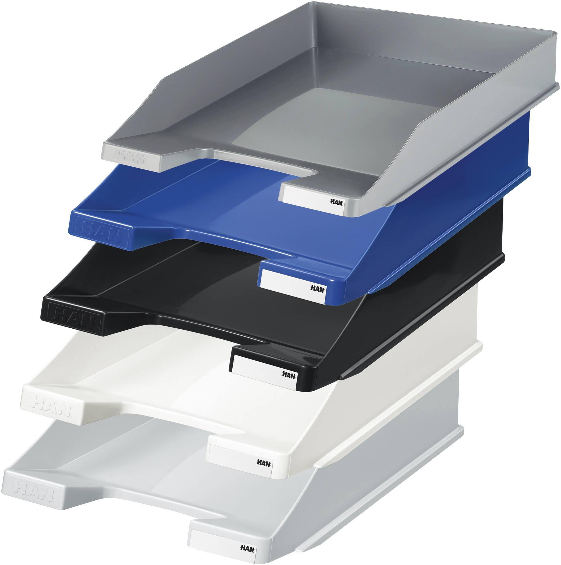 HAN 1027-X-12 KLASSIK Briefablage DIN A4, DIN C4 Weiß