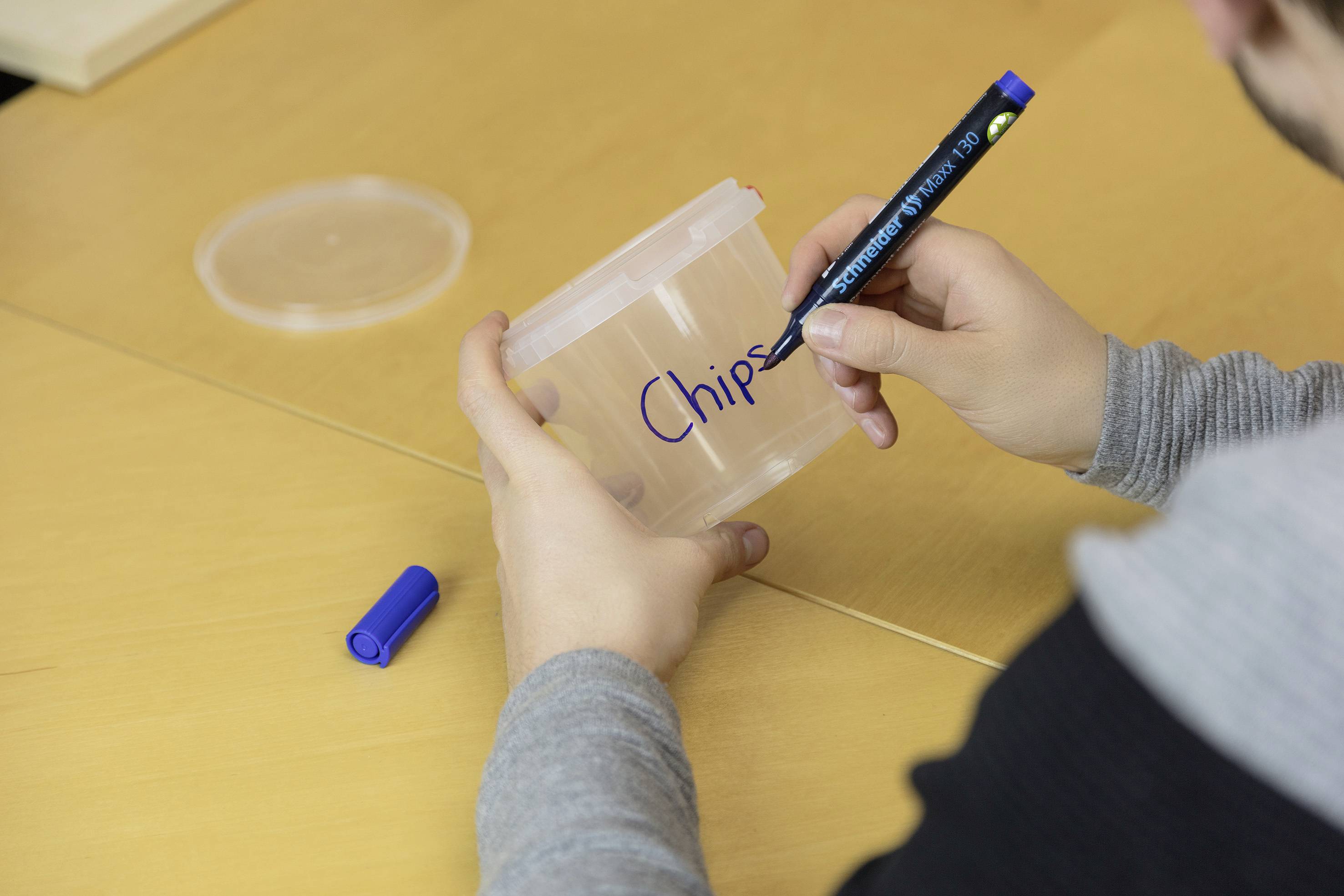 Schneider Schreibgeräte Maxx 130 113003 Permanentmarker Blau wasserfest: Ja