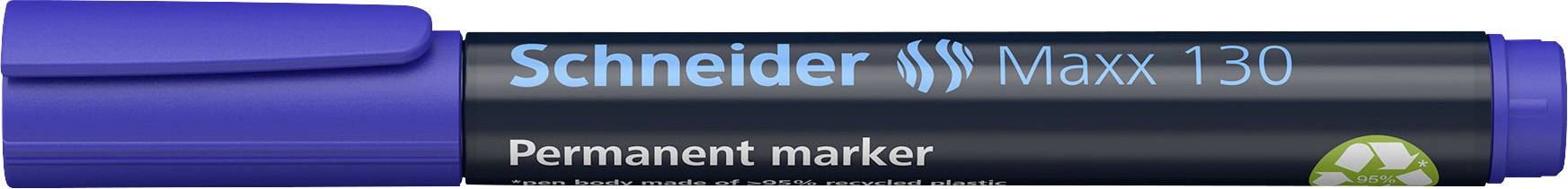 Schneider Schreibgeräte Maxx 130 113003 Permanentmarker Blau wasserfest: Ja