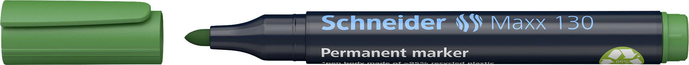 Schneider Maxx 130 113004 Permanentmarker Grün wasserfest: Ja