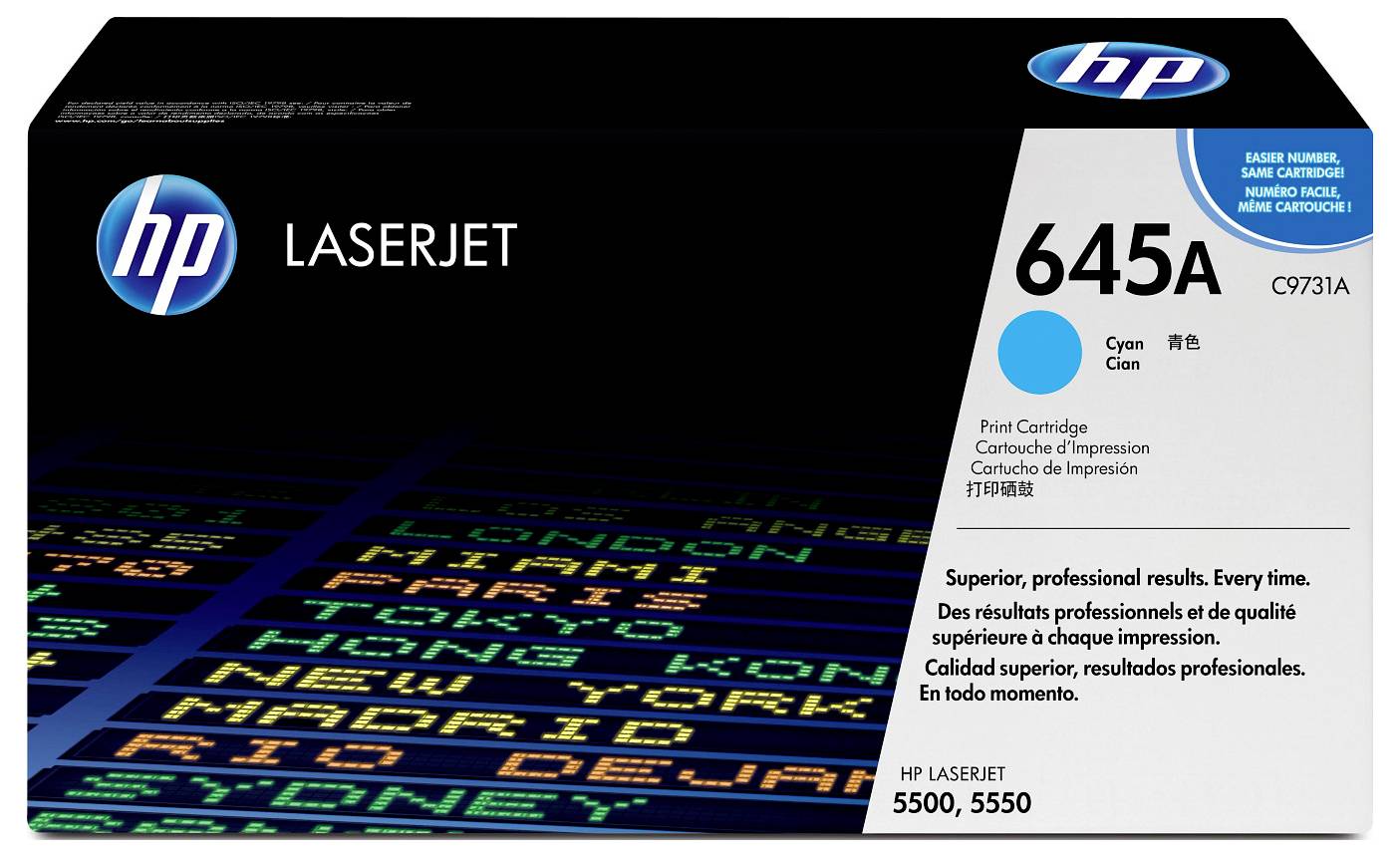 HP Toner 645A Original Cyan 12000 Seiten C9731A