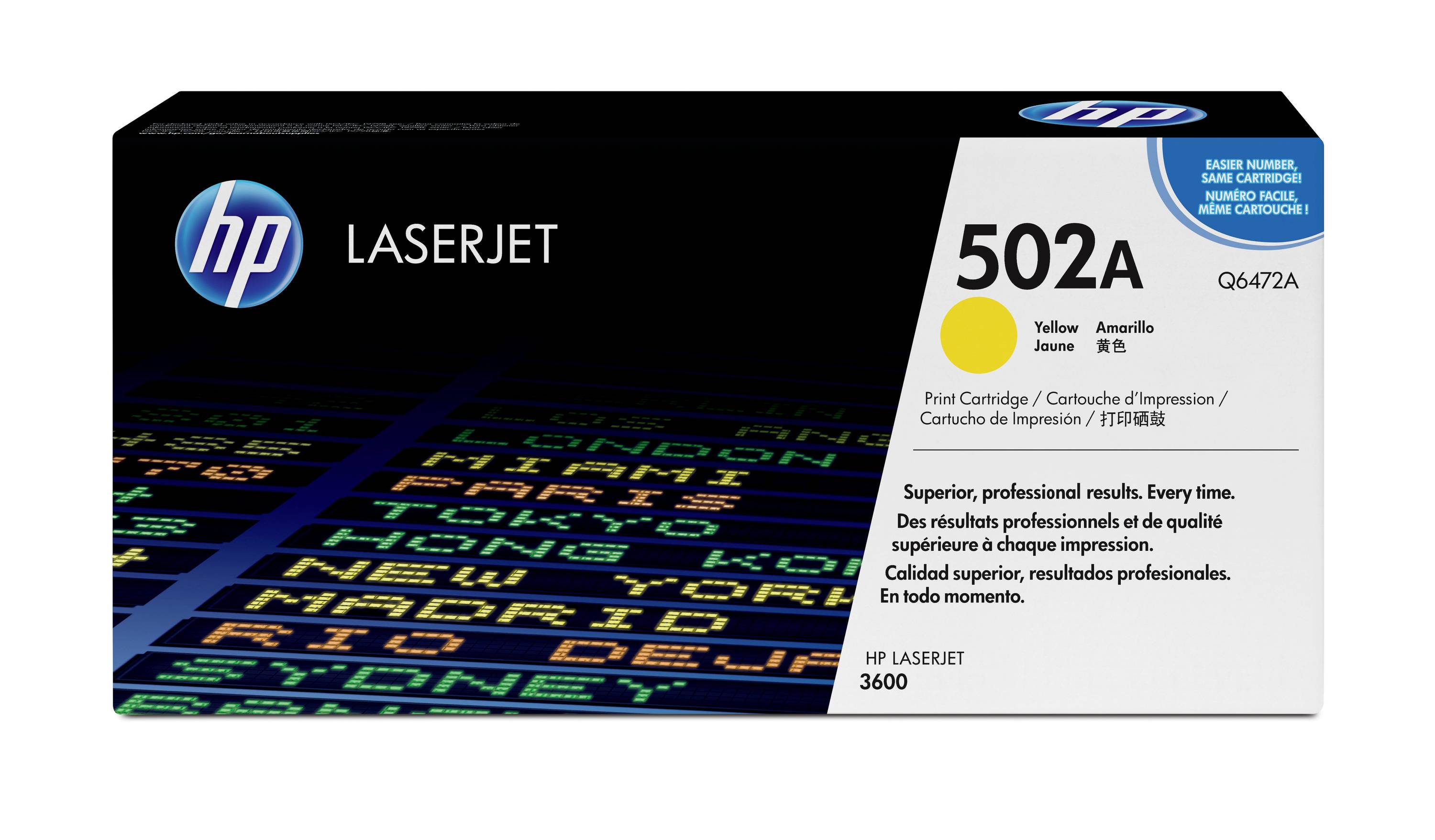HP Toner 502A Original Gelb 4000 Seiten Q6472A
