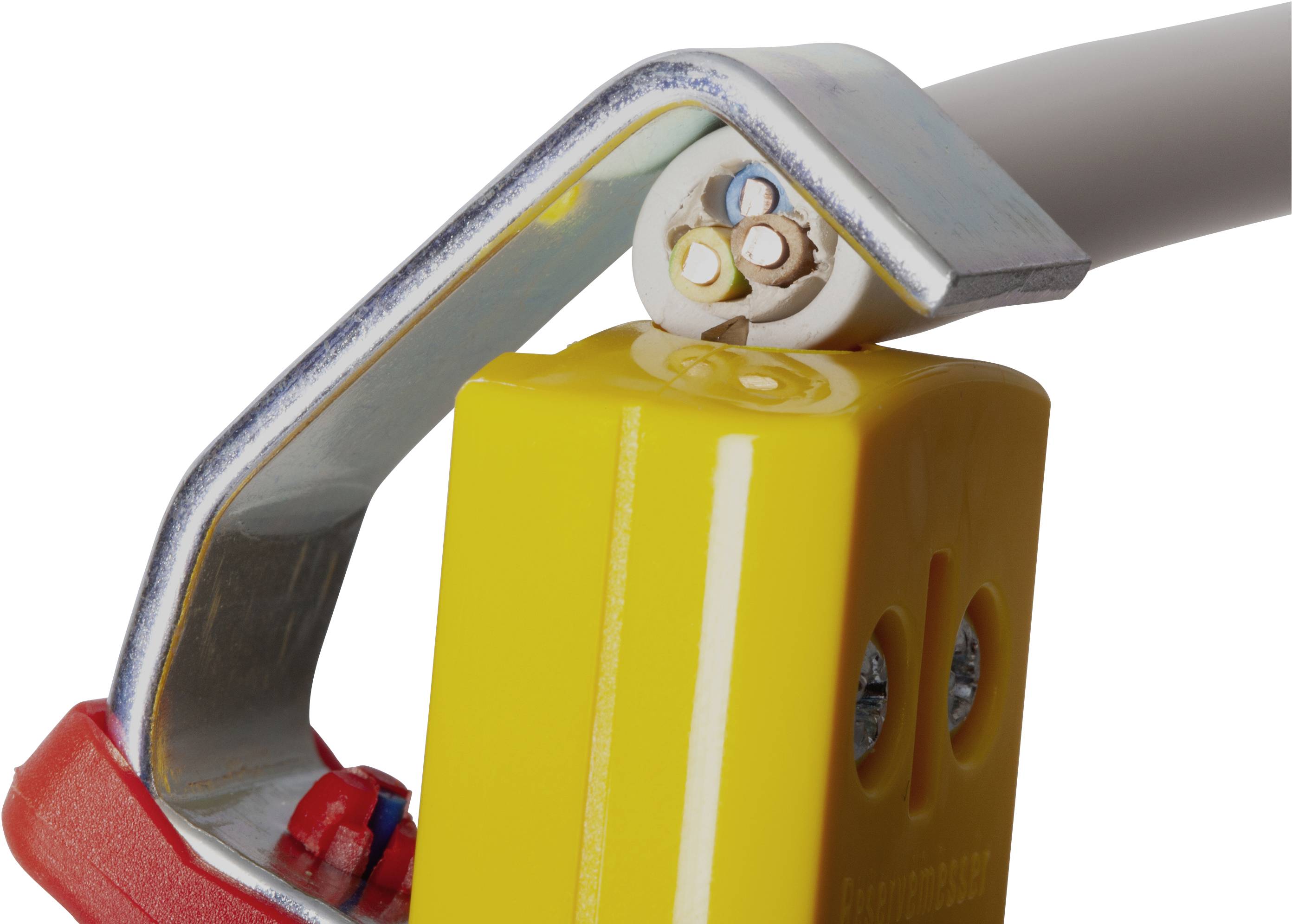 Jokari 10270 No. 27 Secura Abisoliermesser Geeignet für Rundkabel 8 bis 28mm