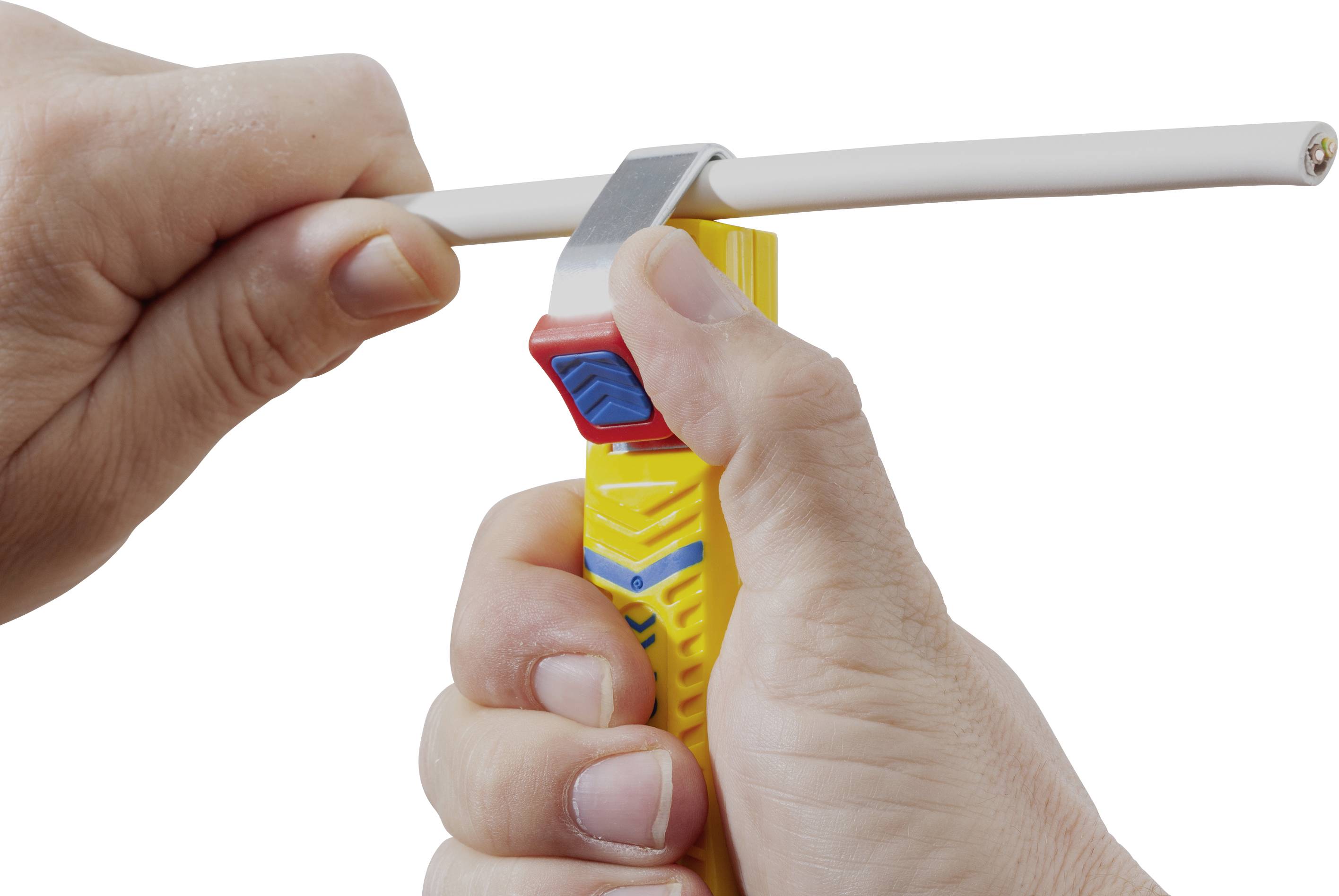 Jokari 10270 No. 27 Secura Abisoliermesser Geeignet für Rundkabel 8 bis 28mm