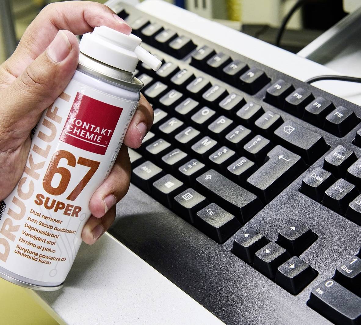 Kontakt Chemie DRUCKLUFT 67 SUPER 33190-DE Druckluftspray nicht brennbar 200ml
