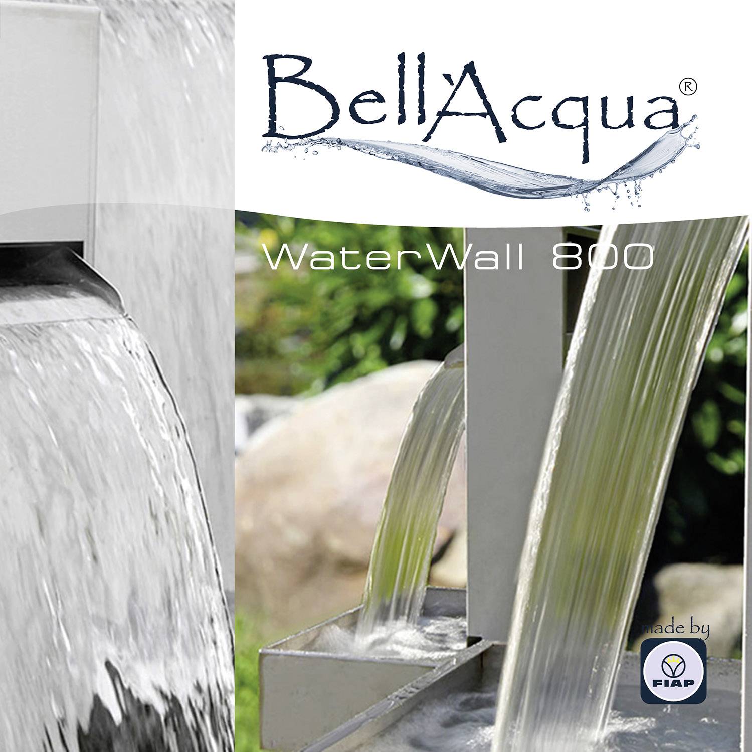 FIAP 3148 Bell´Acqua® WATERWALL 800 Gartenbrunnen