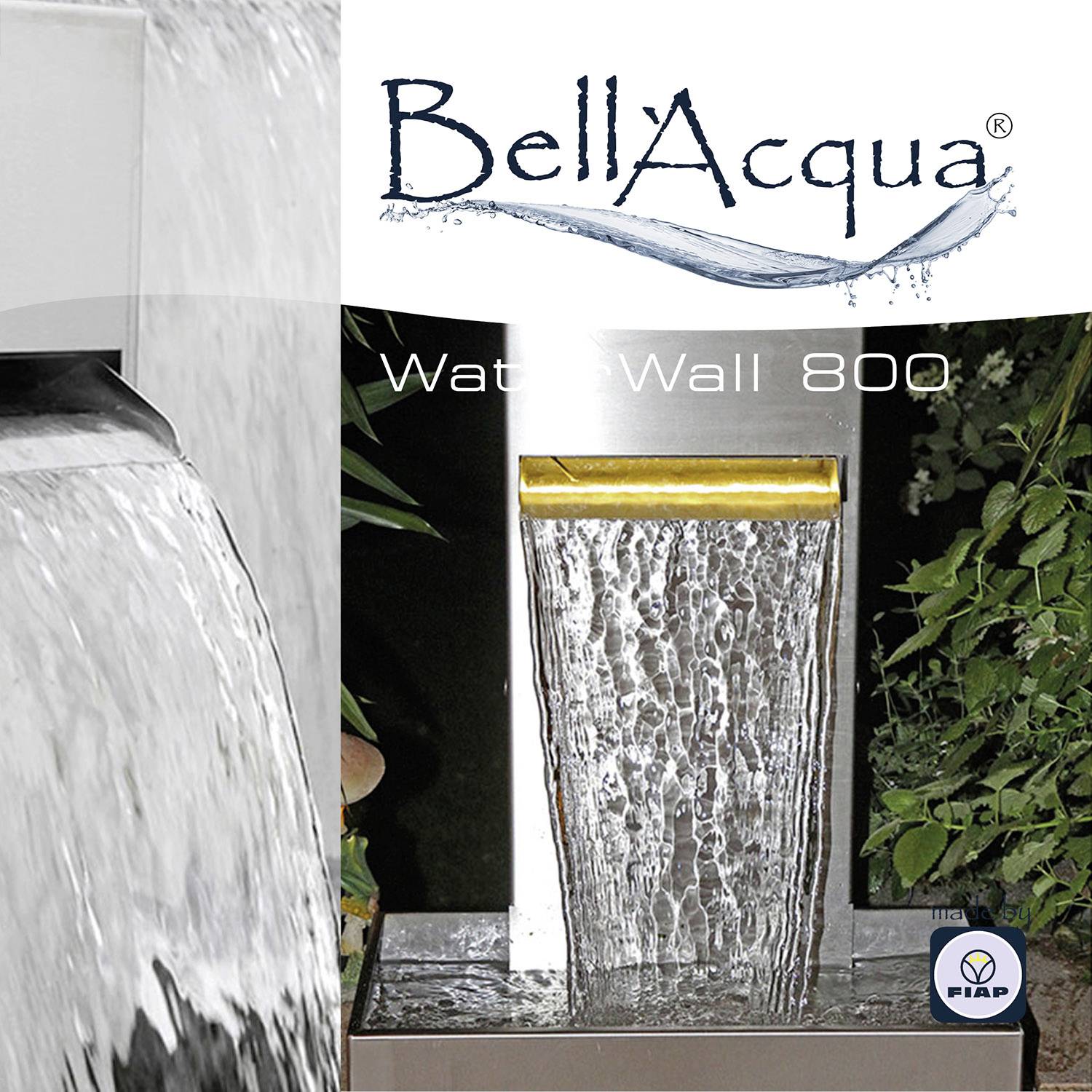 FIAP 3148 Bell´Acqua® WATERWALL 800 Gartenbrunnen