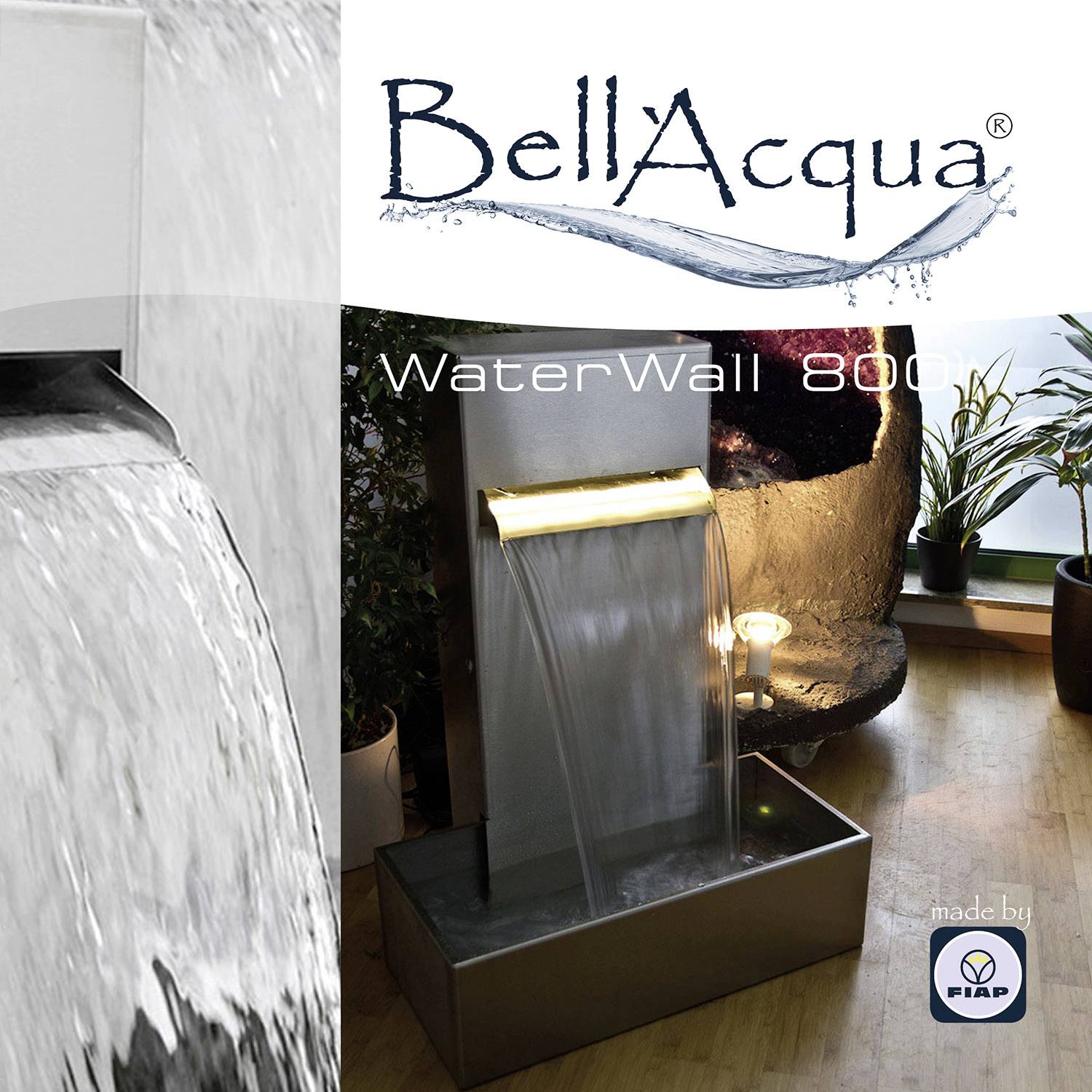 FIAP 3148 Bell´Acqua® WATERWALL 800 Gartenbrunnen