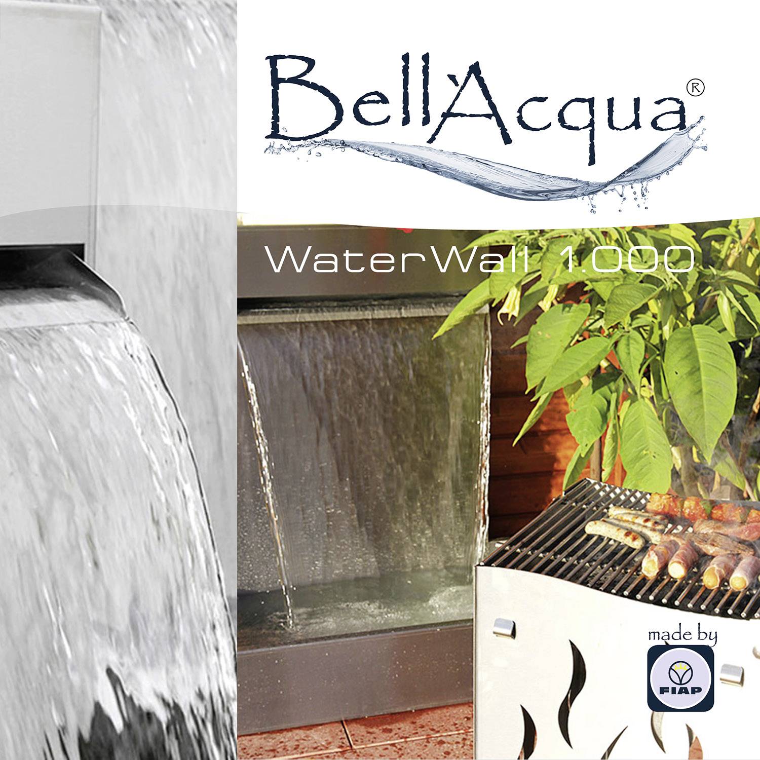 FIAP 3149 Bell´Acqua® WATERWALL 1.000 Gartenbrunnen