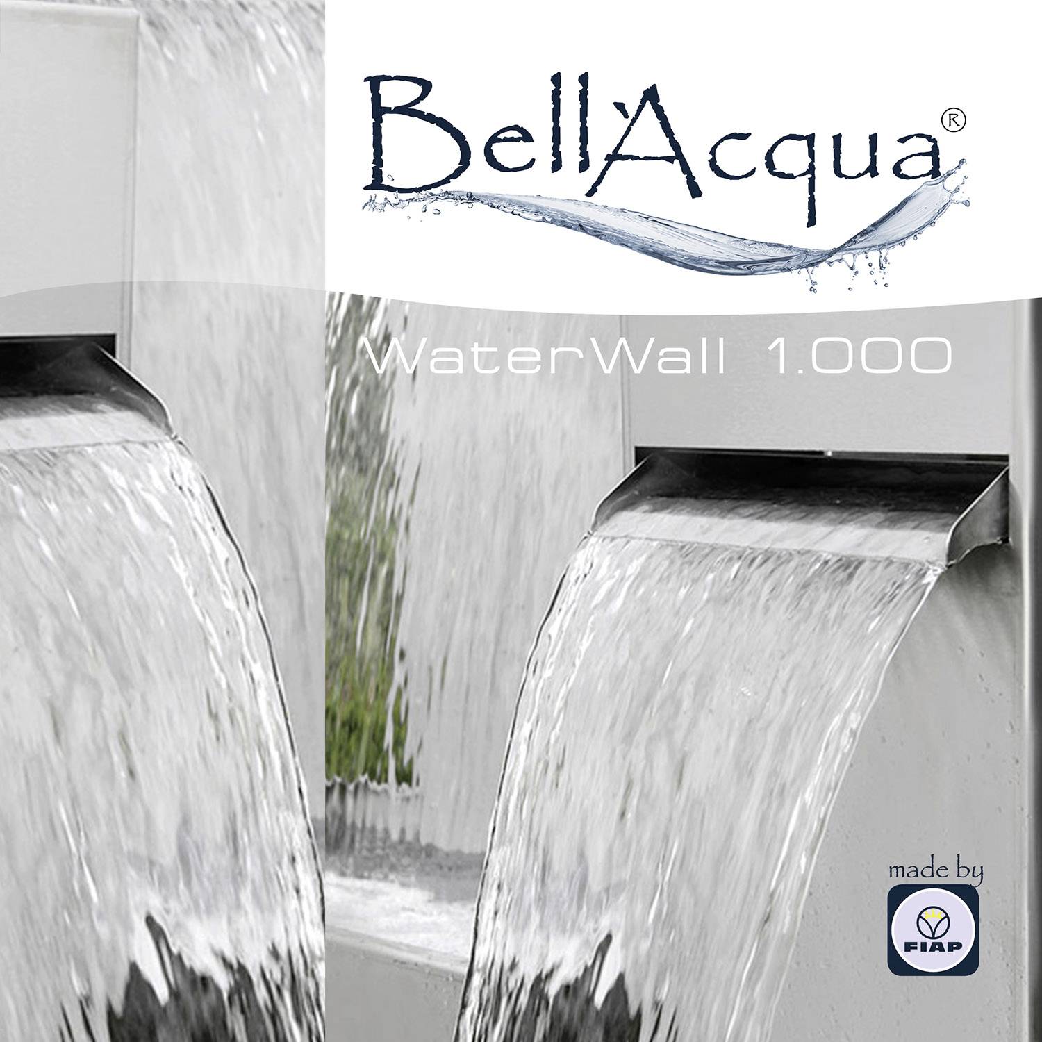 FIAP 3149 Bell´Acqua® WATERWALL 1.000 Gartenbrunnen
