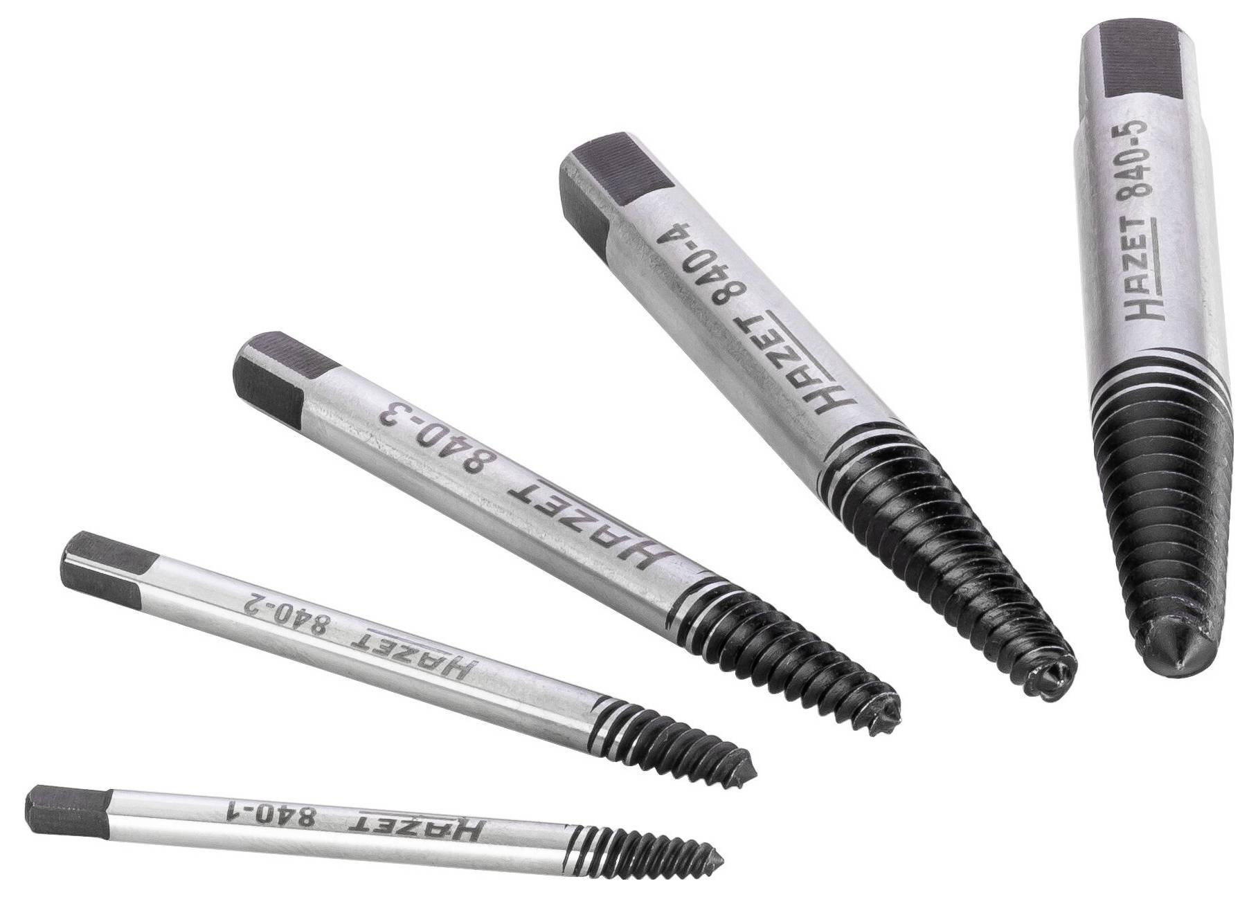 Hazet 840/5 Schraubenausdreher-Set M4 - M18