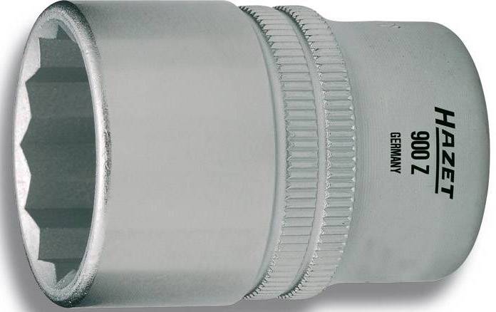 Hazet 900Z-10 Außen-Doppelsechskant Steckschlüsseleinsatz 10 mm 1/2" (12.5 mm)