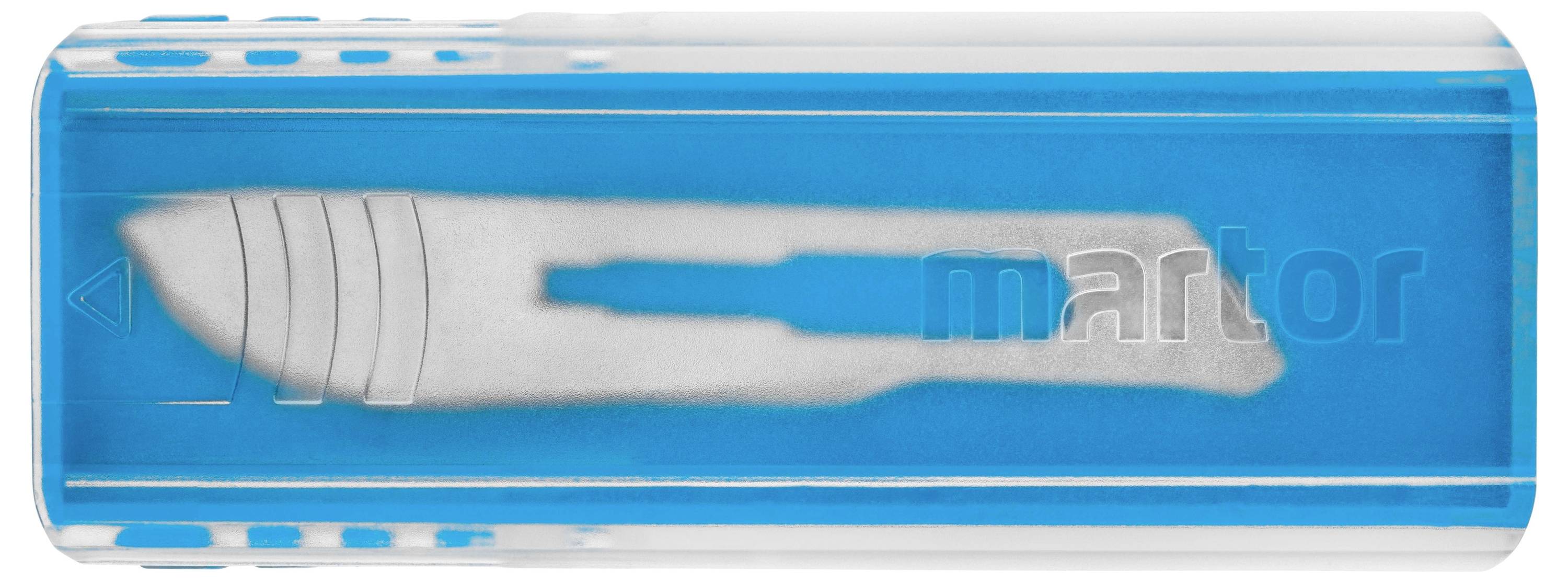 Martor SKALPELLKLINGE 21 Spezialschliff Skalpellklingen 66mm Stahl 10St.