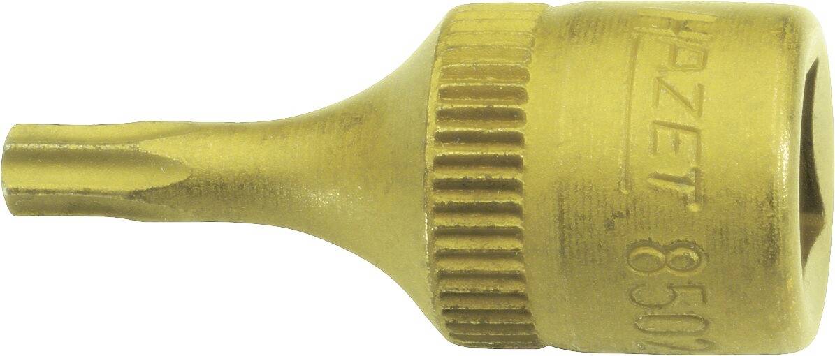 Hazet 8502-T8 Innen-TORX Steckschlüssel-Bit-Einsatz T 8 1/4" (6.3 mm)