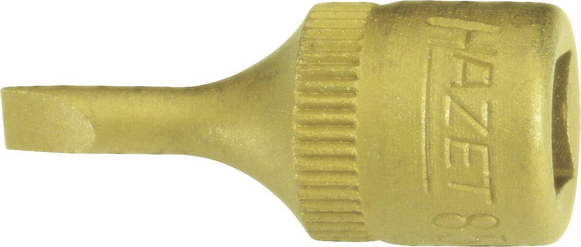 Hazet 8503-1.2X8 Schlitz Steckschlüssel-Bit-Einsatz 8 mm 1/4" (6.3 mm)