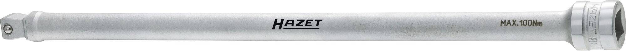 Silberner Drehmomentschlüssel der Marke 'Hazet' mit Skala für max. 125 Nm. Bietet präzise Kontrolle bei der Anzugsdrehkraft.