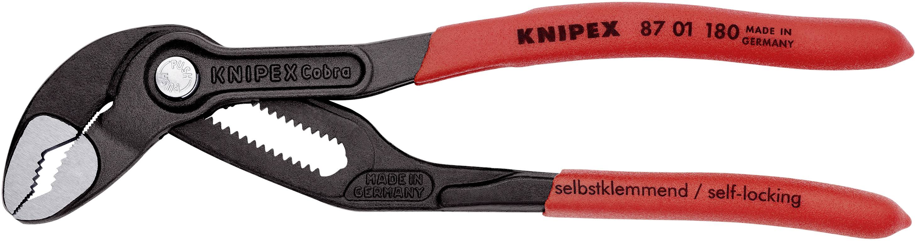 Knipex COBRA 87 01 180 Wasserpumpenzange Schlüsselweite (metrisch) 36mm 180mm