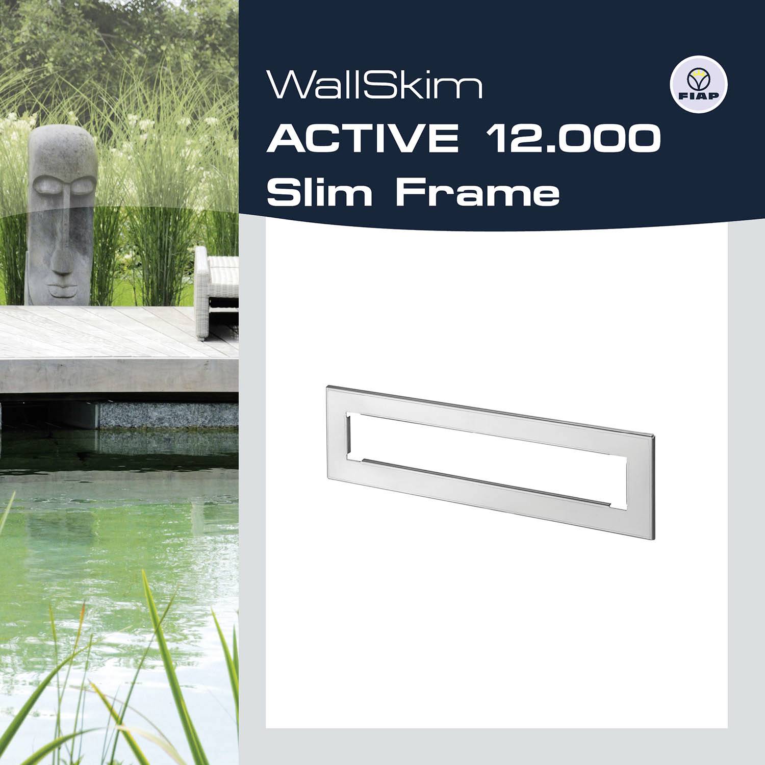 FIAP 2402-3 WallSkim ACTIVE Slim 12.000 Frame Wandskimmer (L x B x H) 250 x 55 x 1.5mm 1St.