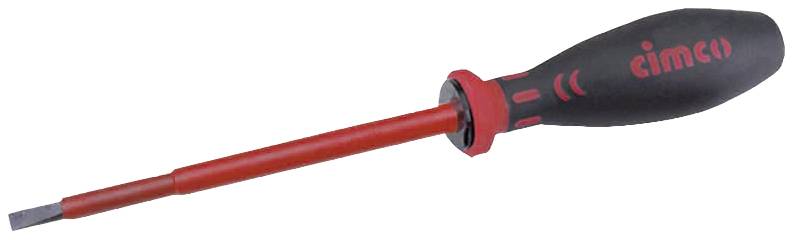 Cimco VDE Schlitz-Schraubendreher Klingenbreite: 2.5mm Klingenlänge: 75mm DIN ISO 2380-2