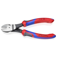 Knipex 74 02 180 Werkstatt Kraft-Seitenschneider mit Facette 180mm Knipex 74 02 180 Werkstatt Kraft-Seitenschneider mit Facette 180mm
