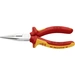 Knipex 25 06 160 VDE Flachrundzange Gerade Chrom-Vanadium Elektrostahl 160mm Knipex 25 06 160 VDE Flachrundzange Gerade Chrom-Vanadium Elektrostahl 160mm