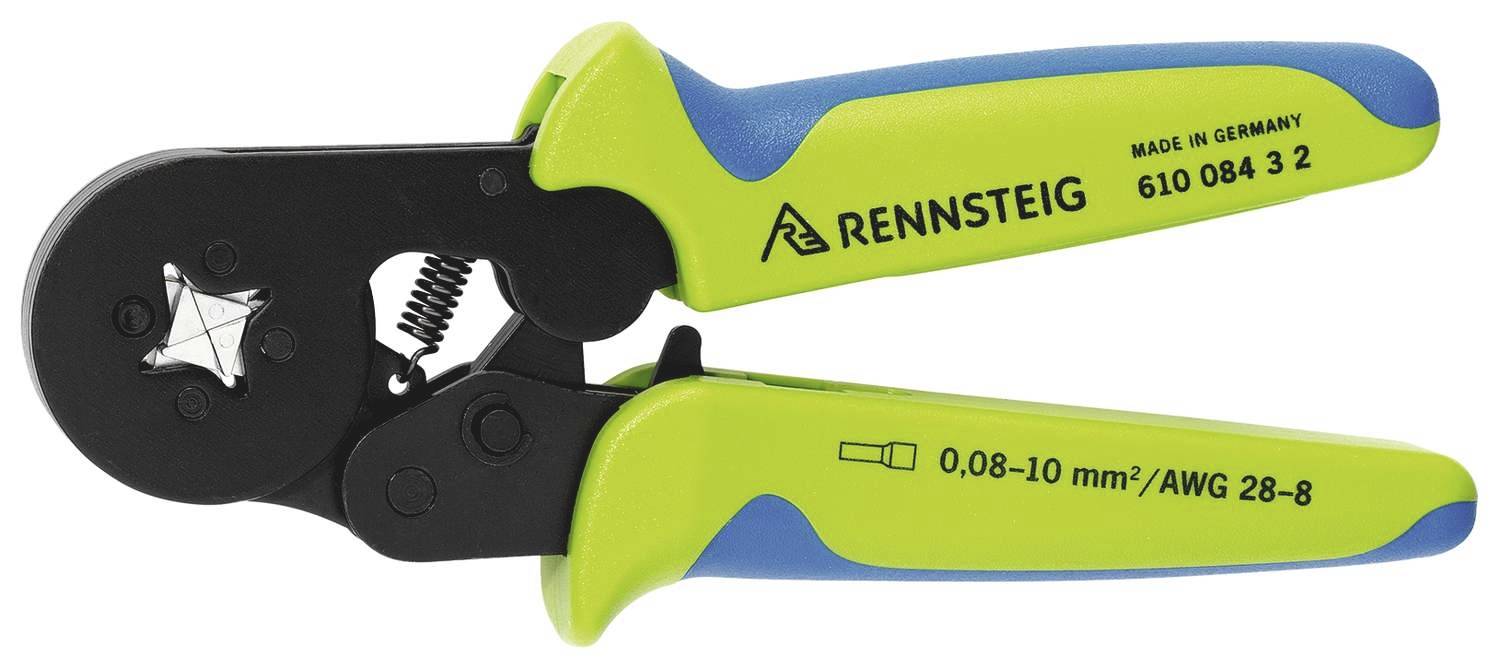 Rennsteig Werkzeuge PEW8.84 610 084 3 2 Crimpzange Aderendhülsen 0.08 bis 10mm²