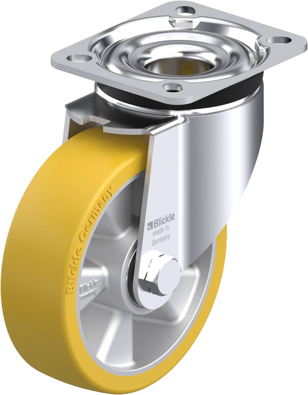 Blickle 265777 LK-ALTH 125K-1 Lenkrolle Rad-Durchmesser: 125 mm Tragfähigkeit (max.): 350 kg 1 St.