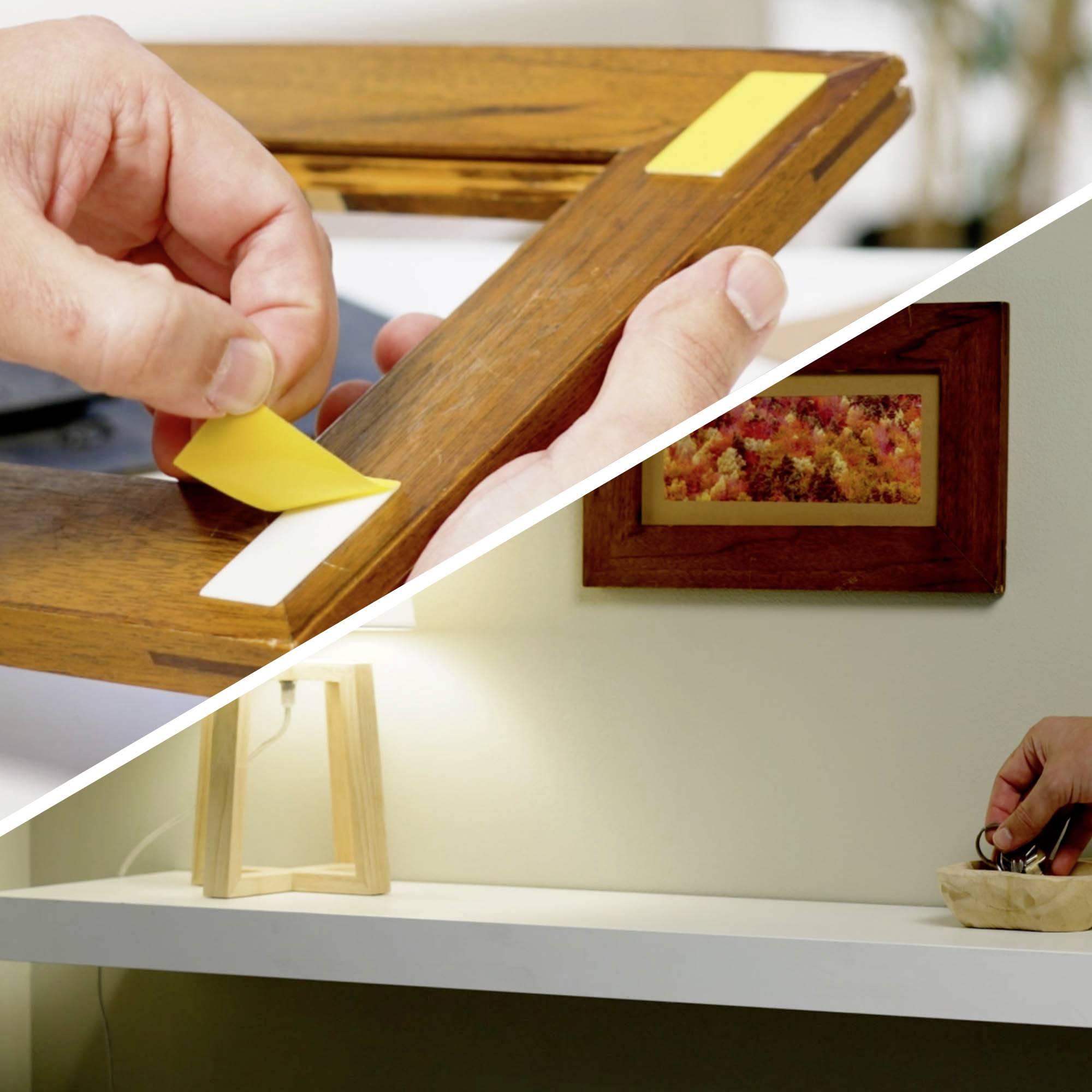 Pattex PXMS1 PXMS1 Doppelseitige Klebestrips (L x B) 40mm x 20mm 10St.