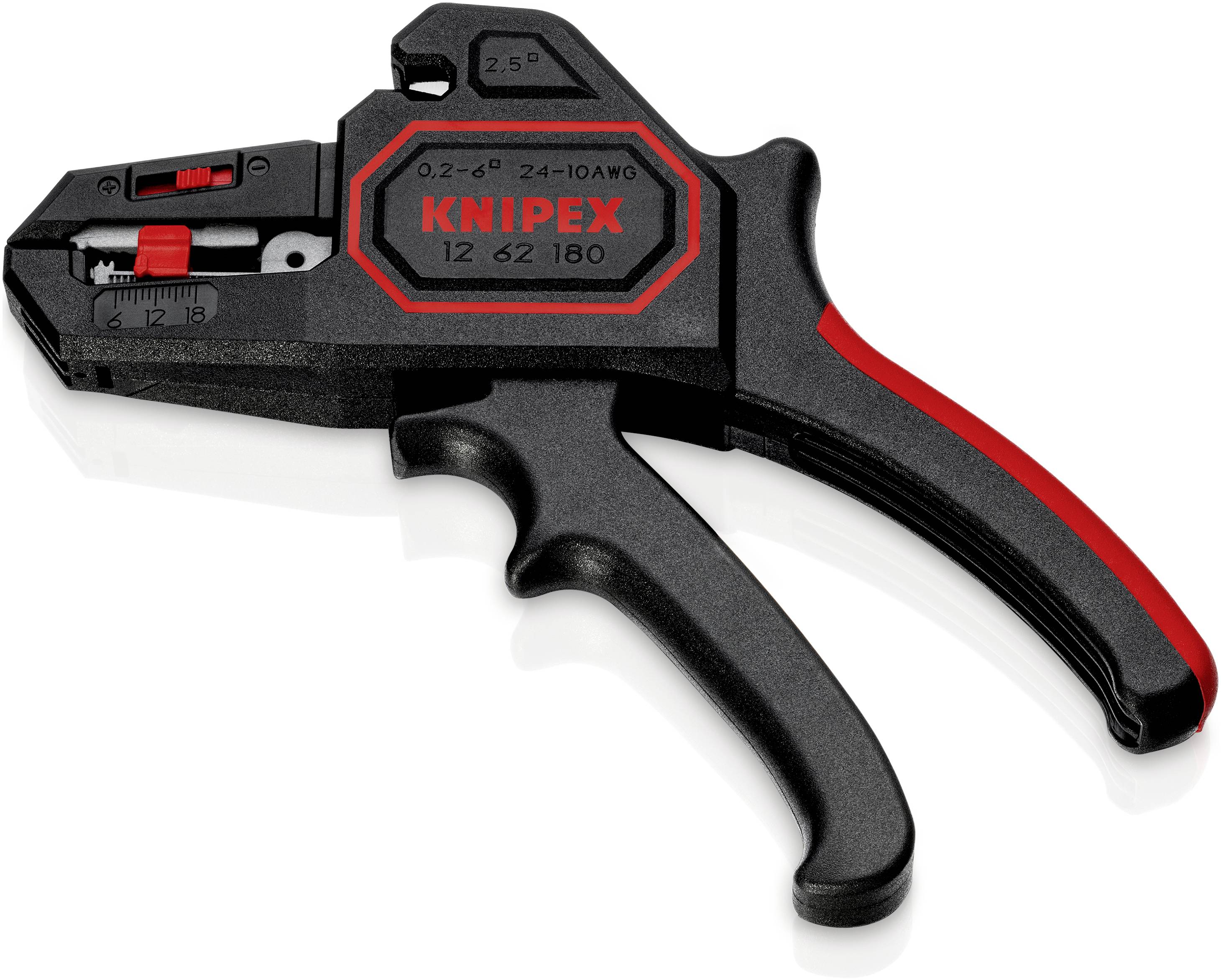 Knipex 12 62 180 SB Abisolier-Seitenschneider 180 mm 1 St.