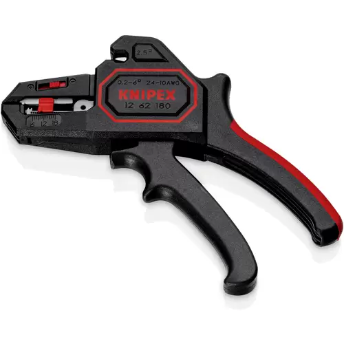 Knipex 12 62 180 SB Abisolier-Seitenschneider 180mm 1St. Knipex 12 62 180 SB Abisolier-Seitenschneider 180mm 1St.