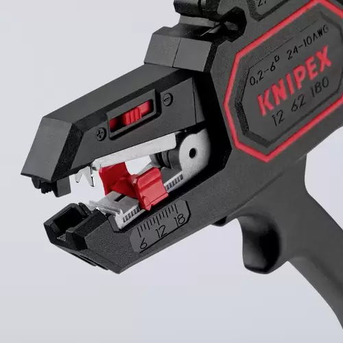 Knipex 12 62 180 SB Abisolier-Seitenschneider 180mm 1St. Knipex 12 62 180 SB Abisolier-Seitenschneider 180mm 1St.