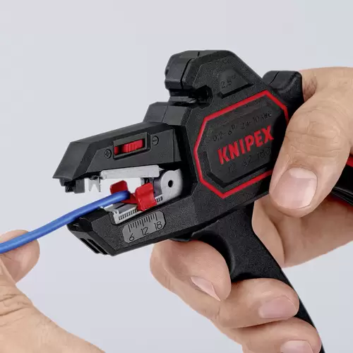 Knipex 12 62 180 SB Abisolier-Seitenschneider 180mm 1St. Knipex 12 62 180 SB Abisolier-Seitenschneider 180mm 1St.