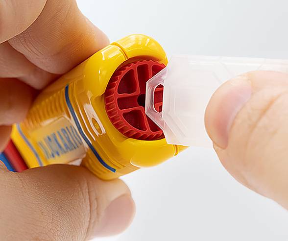 Jokari 10280 NO. 28 H SECURA Abisoliermesser Geeignet für Rundkabel 8 bis 28mm