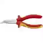 Knipex 25 26 160 VDE Flachrundzange 40° gebogen Chrom-Vanadium Elektrostahl 160mm Knipex 25 26 160 VDE Flachrundzange 40° gebogen Chrom-Vanadium Elektrostahl 160mm