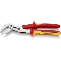 KNIPEX Alligator Wasserpumpenzange verchromt, 88 03 250 | Mit rutschhemmendem Kunststoff überzogen 250 mm KNIPEX Alligator Wasserpumpenzange verchromt, 88 03 250 | Mit rutschhemmendem Kunststoff überzogen 250 mm