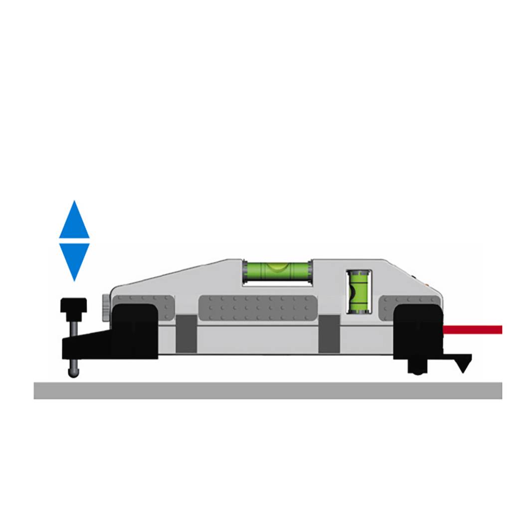 Laserliner HandyLaser Compact 025.03.00A Laser-Wasserwaage 17cm 50m 0.5 mm/m